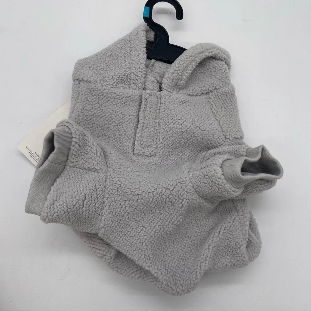 Peanut's SNOOPY HALLOWEEN BOO Dog Sz. SMALL Sherpa Hoodie Jacket‎ Coat Costume